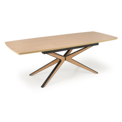 Masa extensibila Halmar James 160/220 (Natural/Black) Thumb