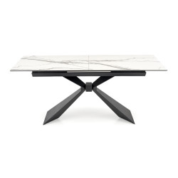 Masa extensibila Halmar Luciano 180/230 (White Marble/Black) Thumb