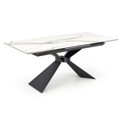 Masa extensibila Halmar Luciano 180/230 (White Marble/Black) Thumb