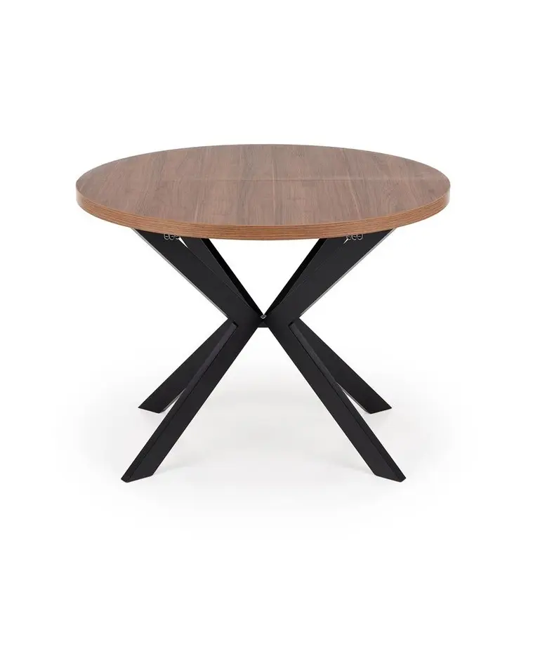 Стол раскладной Halmar Peroni 100/250 (Walnut/Black)