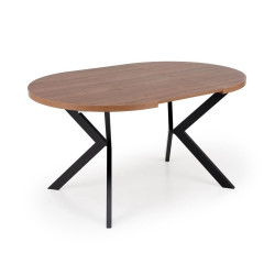 Стол раскладной Halmar Peroni 100/250 (Walnut/Black) Thumb