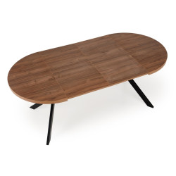 Стол раскладной Halmar Peroni 100/250 (Walnut/Black) Thumb