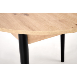 Стол раскладной Halmar Pivot 102/142 (Artisan Oak/Black) Thumb