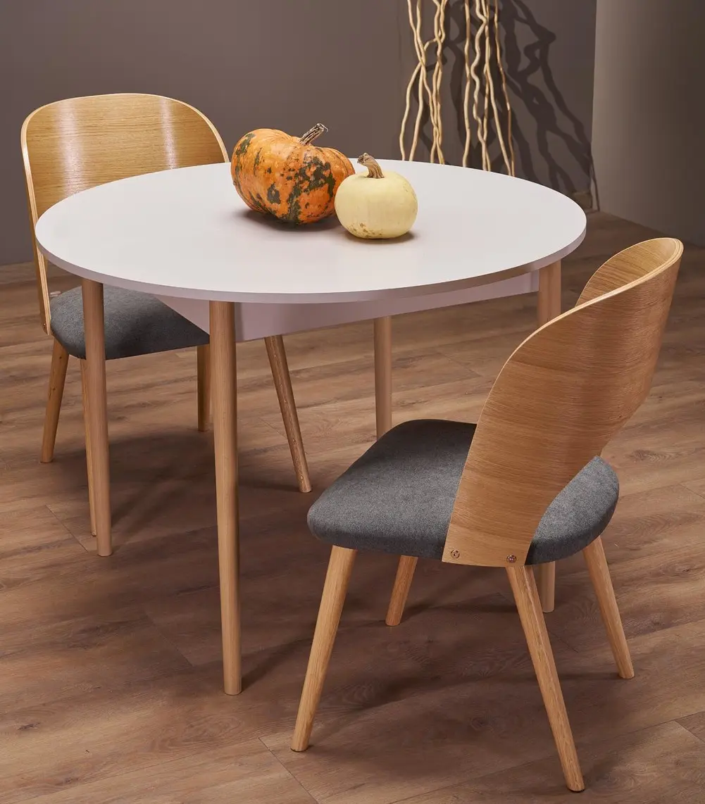 Стол раскладной Halmar Pivot 102/142 (Cashmere/Natural)