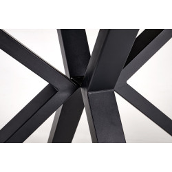 Masa extensibila Halmar Platan 140/180 (White Marble/Black) Thumb