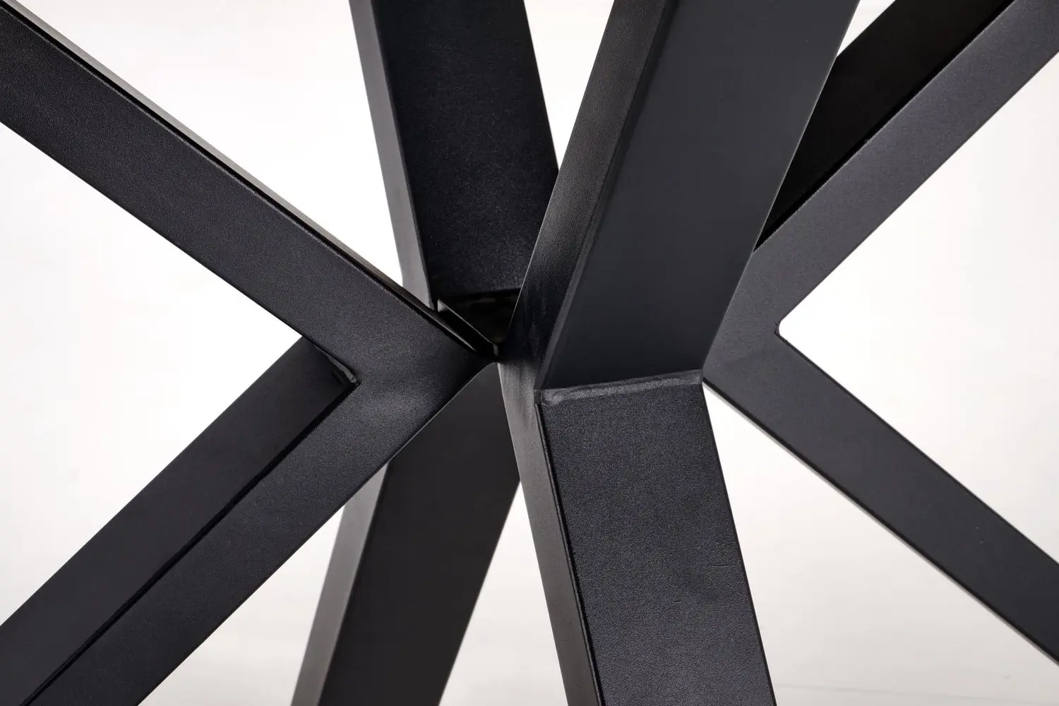 Masa extensibila Halmar Platan 140/180 (White Marble/Black)