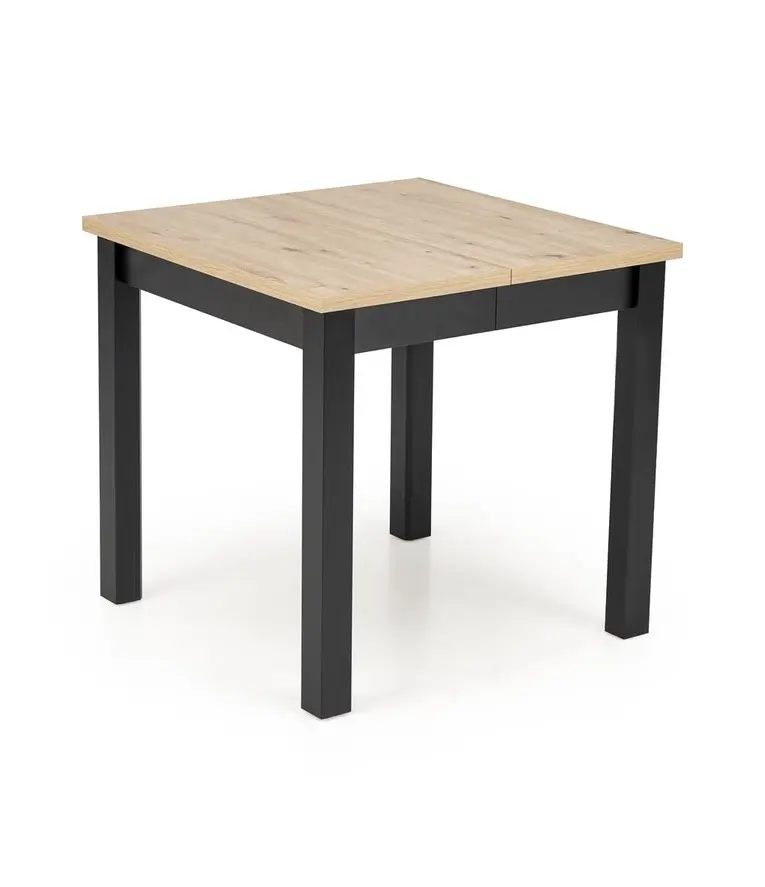 Masa extensibila Halmar Qubik 80-200 (Artisan Oak/Black)