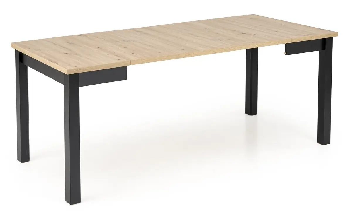 Masa extensibila Halmar Qubik 80-200 (Artisan Oak/Black)