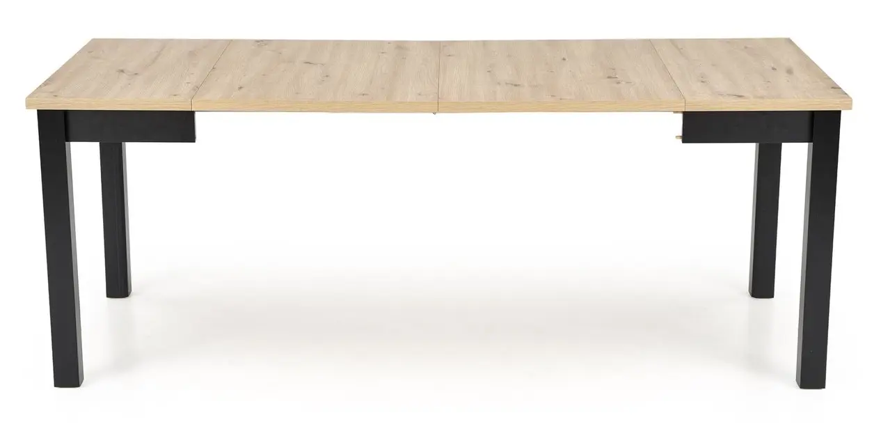 Masa extensibila Halmar Qubik 80-200 (Artisan Oak/Black)