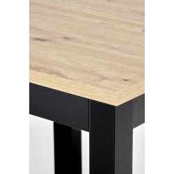 Masa extensibila Halmar Qubik 80-200 (Artisan Oak/Black) Thumb