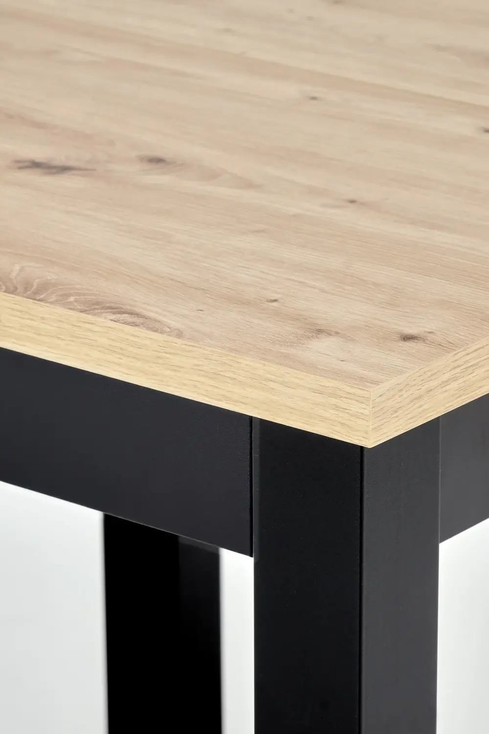 Masa extensibila Halmar Qubik 80-200 (Artisan Oak/Black)