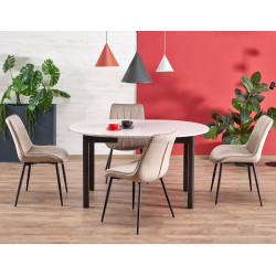 Masa extensibila Halmar Ringo 102/142 (Cashmere/Black)