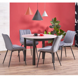 Masa extensibila Halmar Ringo 102/142 (Cashmere/Black) Thumb