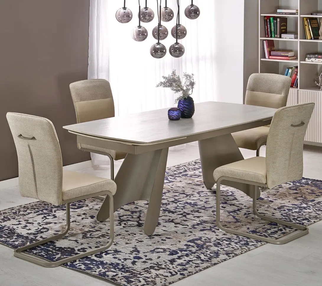 Masa extensibila Halmar Salix 180-260 (Travertine/Cashmere)