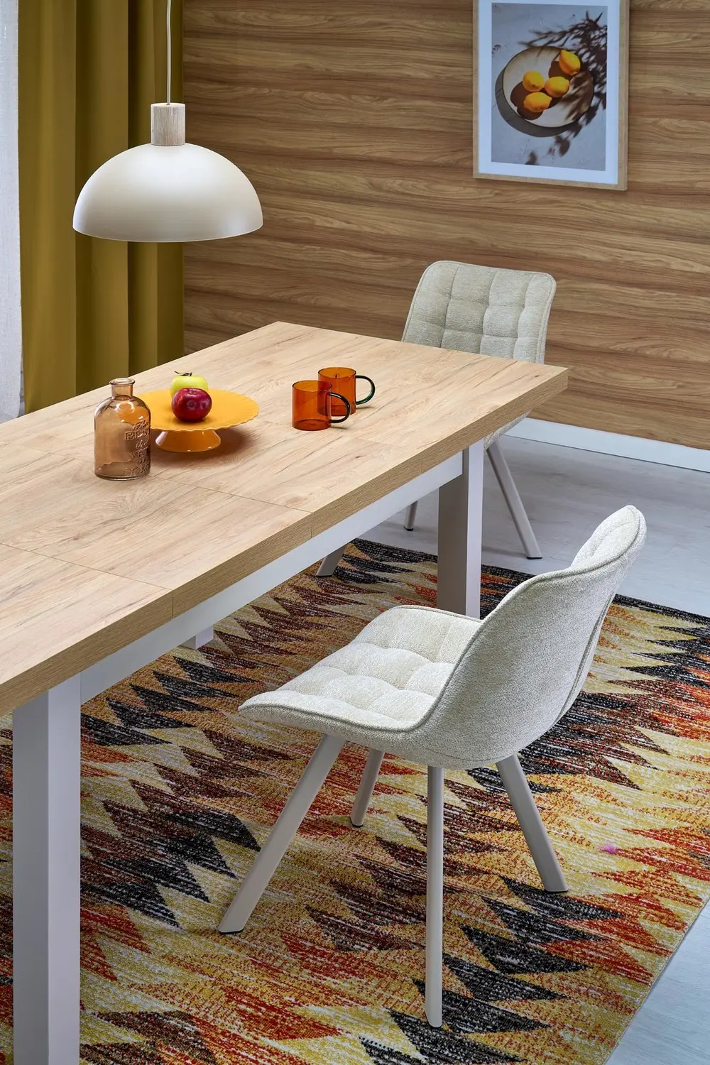 Стол раскладной Halmar Tiago (Hikora Oak/Cashmere) - 8
