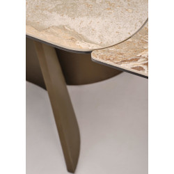 Стол раскладной Halmar Vesna (Beige Marble) Thumb
