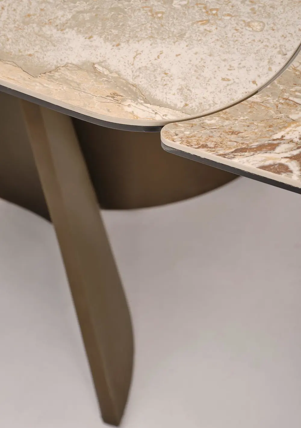 Стол раскладной Halmar Vesna (Beige Marble) - 5