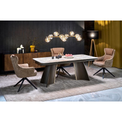 Стол раскладной Halmar Vesna (Beige Marble) Thumb