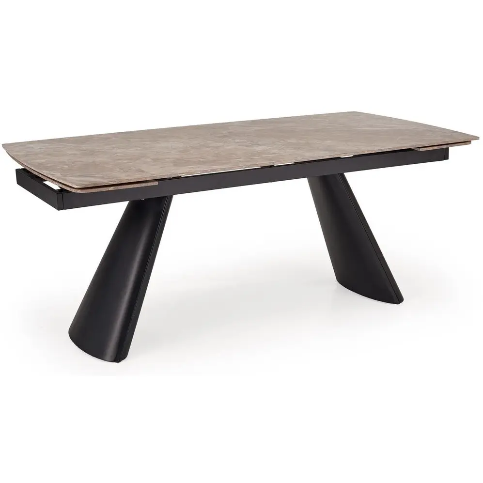 Masa extensibila Halmar Vince 180-238 (Brown Marble/Black) - 2