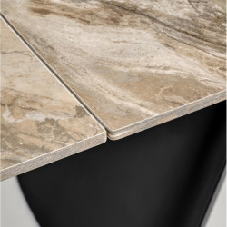 Masa extensibila Halmar Vince 180-238 (Brown Marble/Black) Thumb