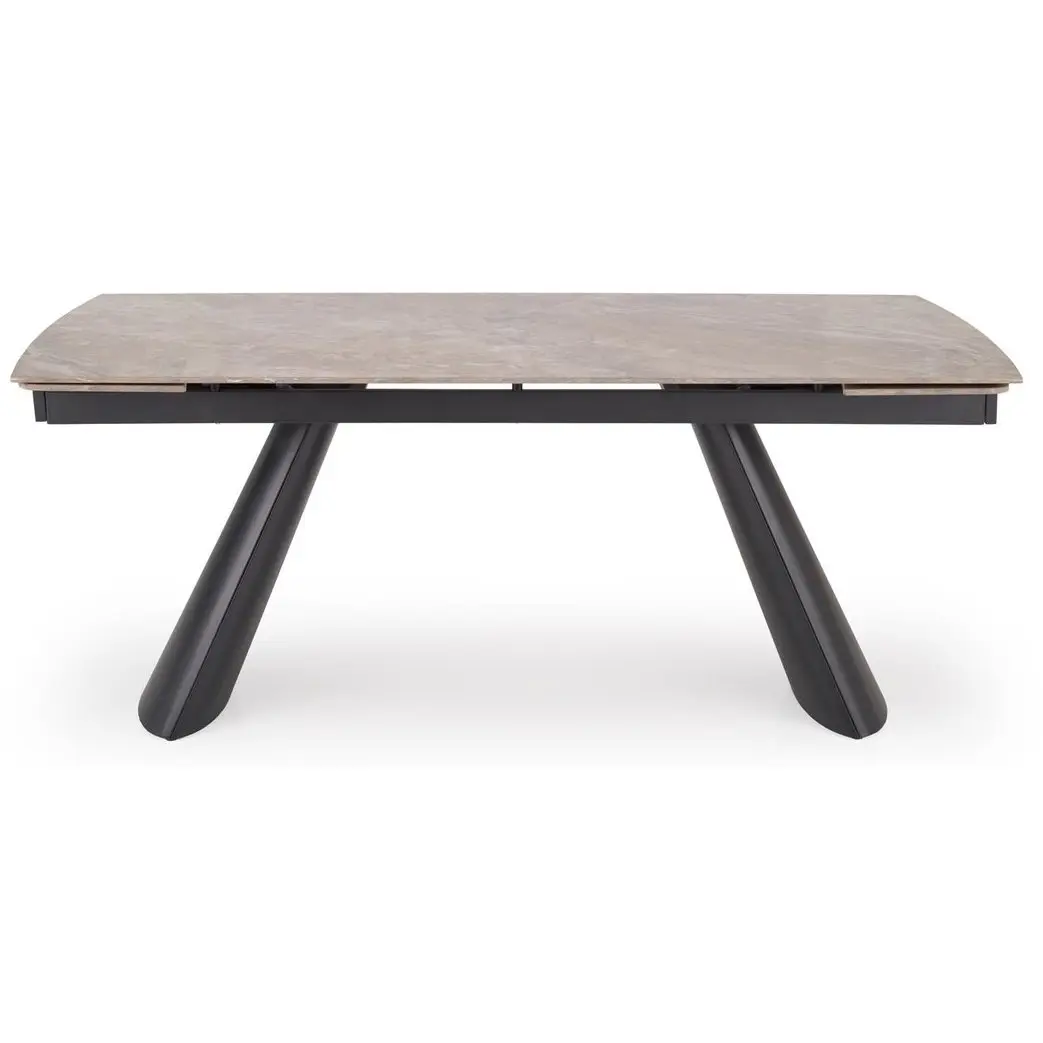 Masa extensibila Halmar Vince 180-238 (Brown Marble/Black) - 4