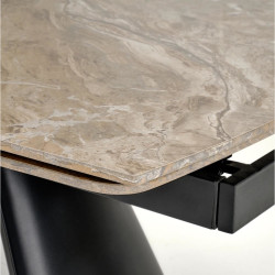 Masa extensibila Halmar Vince 180-238 (Brown Marble/Black) Thumb