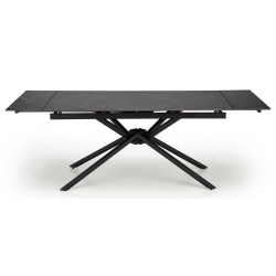 Стол раскладной Halmar Vitorino 160/220 (Black Marble) Thumb