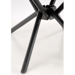 Masa extensibila Halmar Vitorino 160/220 (White Marble/Black) Thumb