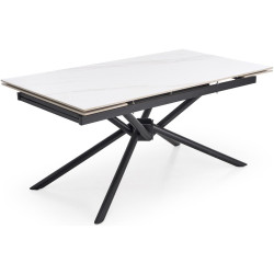 Masa extensibila Halmar Vitorino 160/220 (White Marble/Black) Thumb