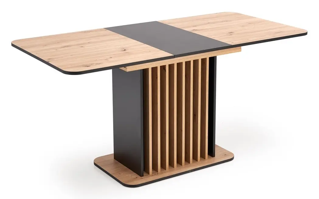 Masa extensibila Halmar Wilson 120/158 (Artisan Oak/Black)