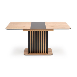 Masa extensibila Halmar Wilson 120/158 (Artisan Oak/Black) Thumb