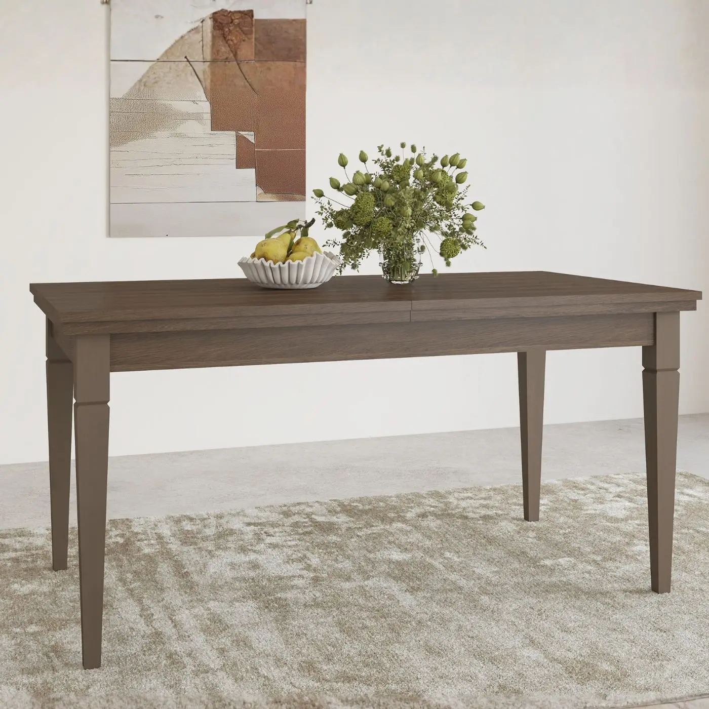 Раскладной стол Helvetia Evora 24D1JU92 (Dunin Oak) - 5