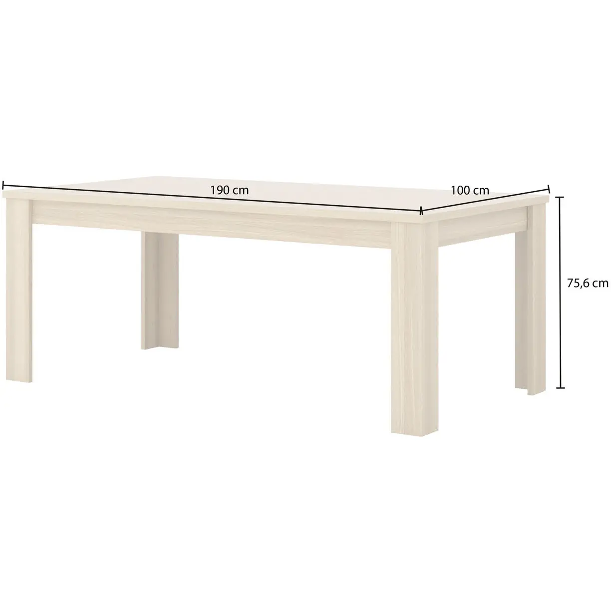 Стол Helvetia Cuba II 24DEOC94 (Elegant Oak) - 4