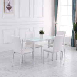 Masa Homcom 835-479WT (White) Thumb