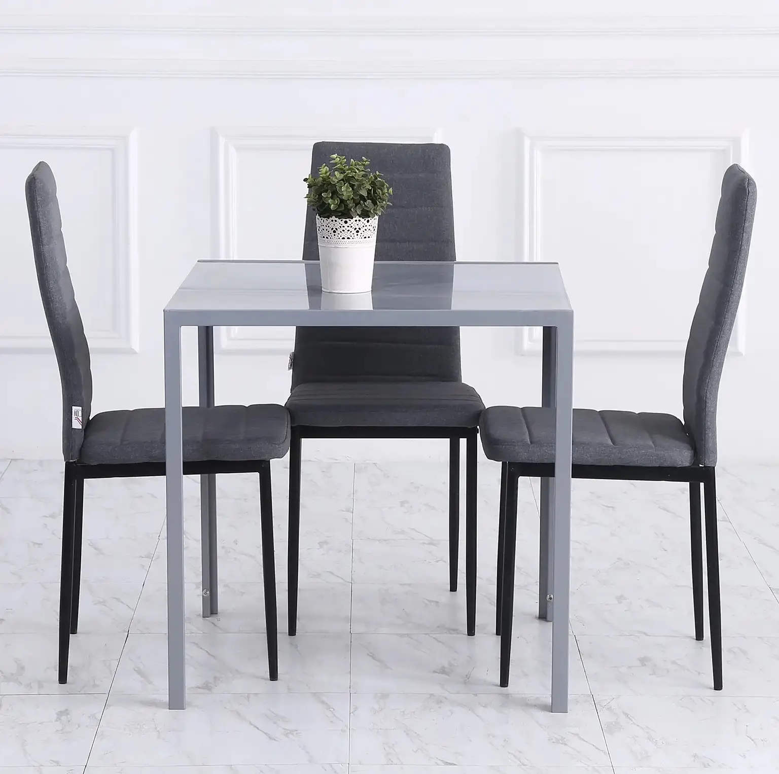 Masa Homcom 835-480 (Grey) - 9