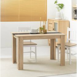 Стол Homcom 835-898V01AK 120x69x75 cm (Natural Wood/Black)