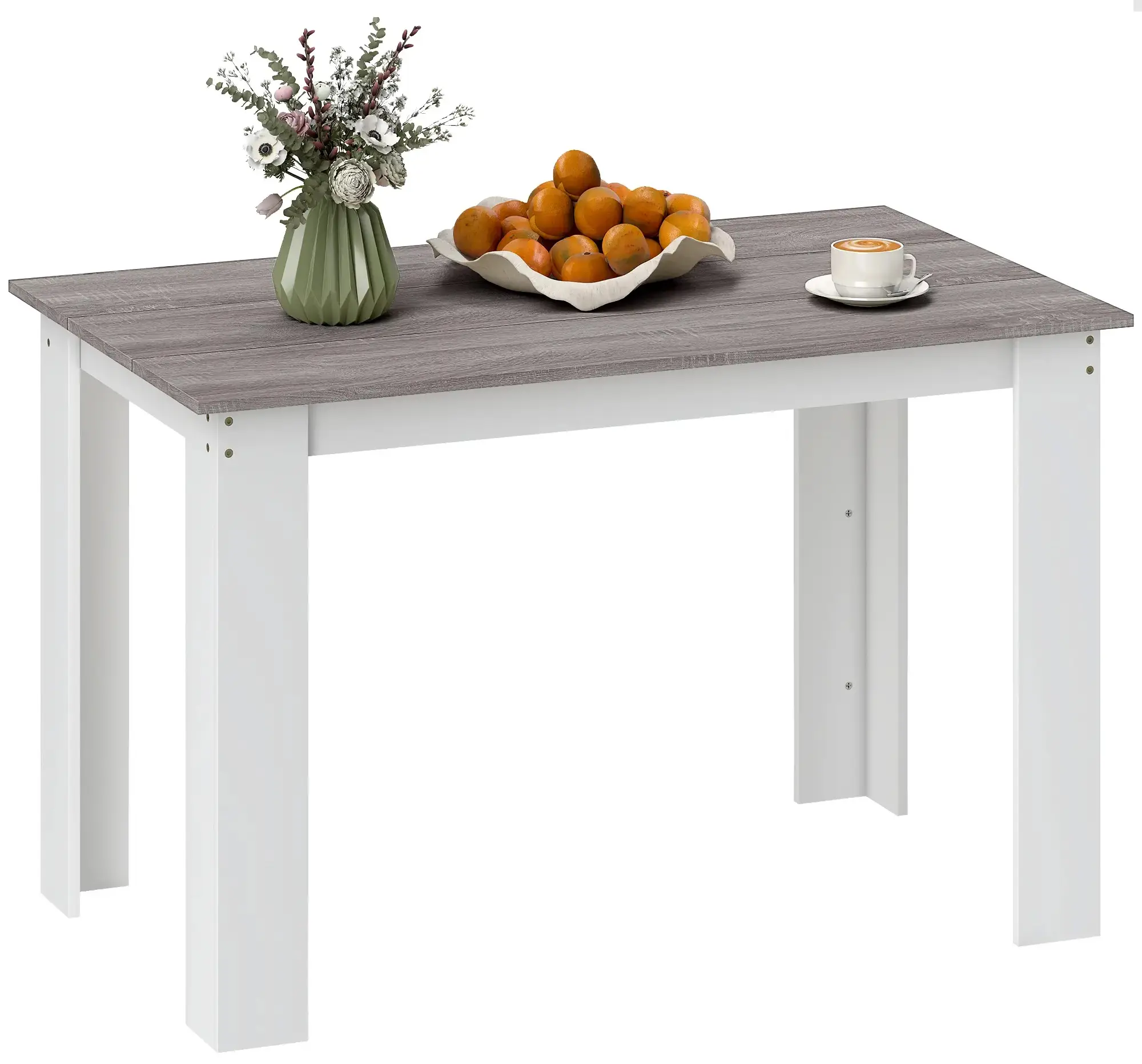 Стол Homcom 835-898V80GY (Grey/White) - 2