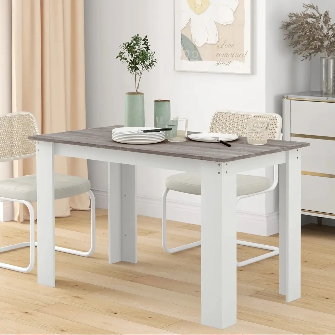 Стол Homcom 835-898V80GY (Grey/White)