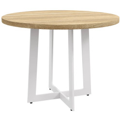 Masa Homcom 83A-074V01ND (Natural/White) Thumb