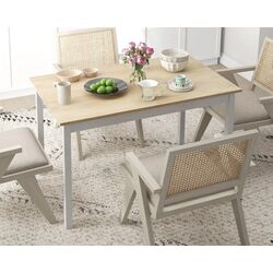 Masa Homcom 83A-103V00ND (Natural/White) Thumb