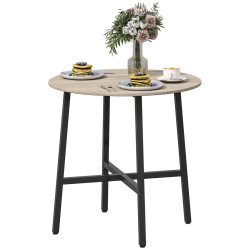 Стол Homcom 83A-266V00ND (Natural/Black) Thumb