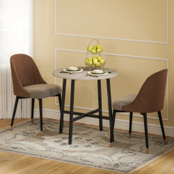 Стол Homcom 83A-266V00ND (Natural/Black) Thumb