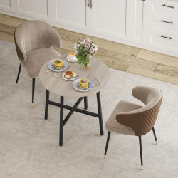 Стол Homcom 83A-266V00ND (Natural/Black) Thumb