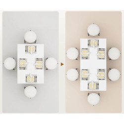 Стол раскладной Homcom 83A-233V00WT (White) Thumb