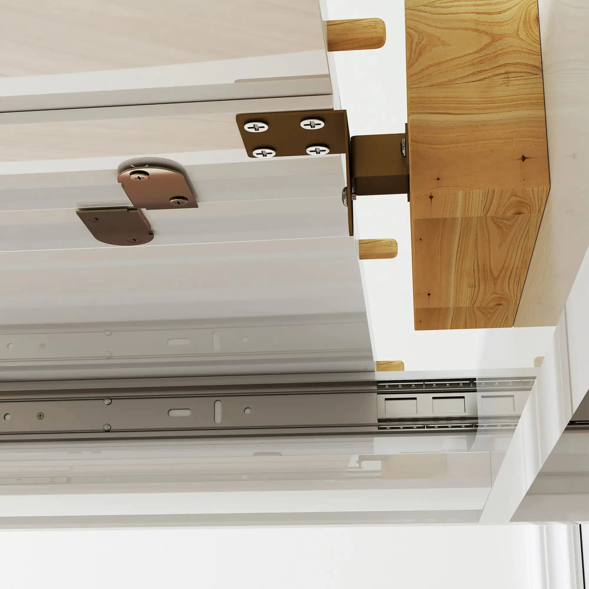 Стол раскладной Homcom 83A-233V00WT (White) - 9