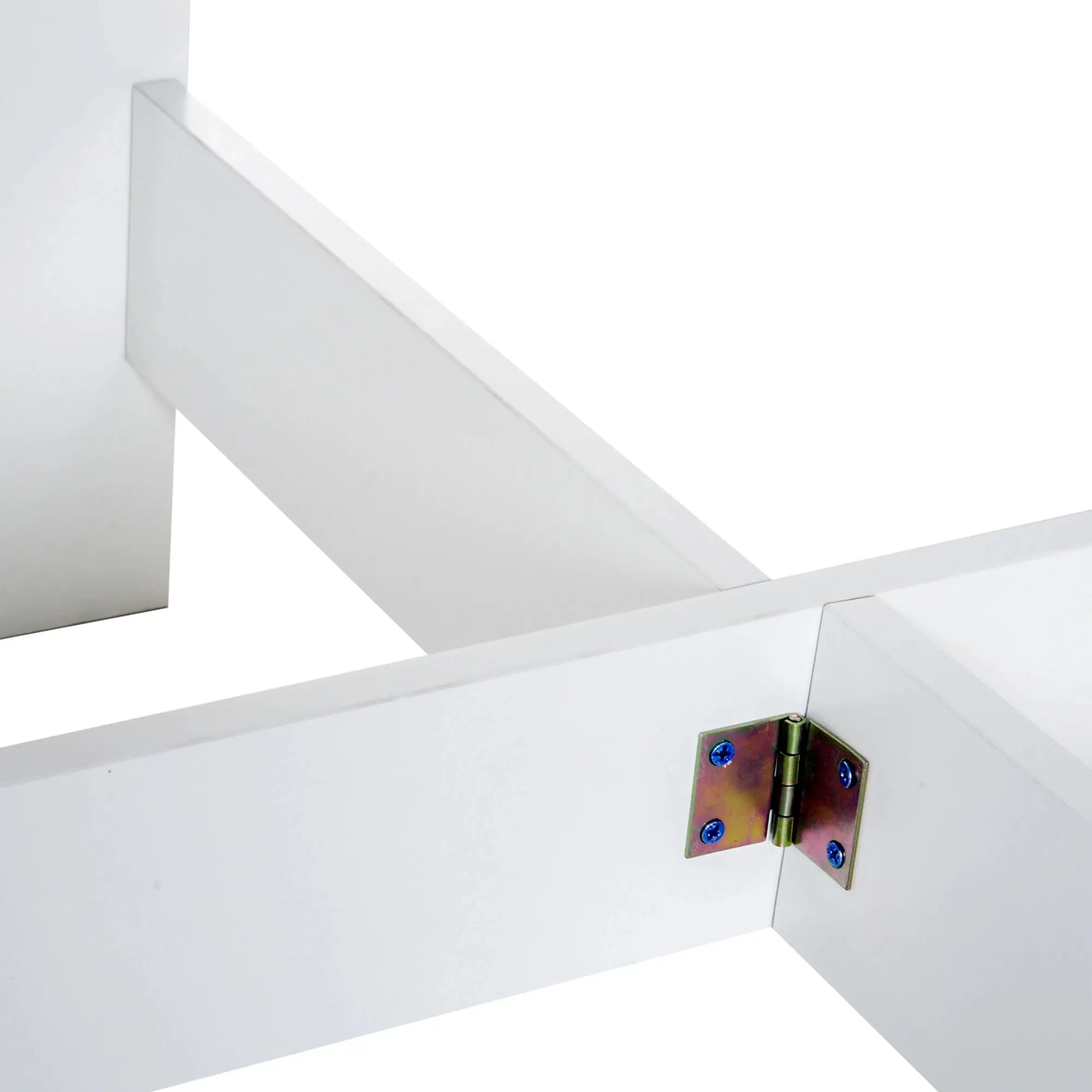 Masa pliabila Homcom 833-447 (White/Oak) - 6
