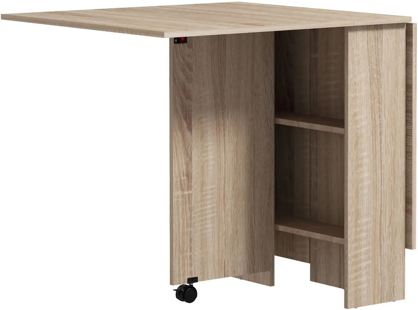 Masa pliabila Homcom 835-058V01ND 23/140x75x74 cm (Natural Wood)