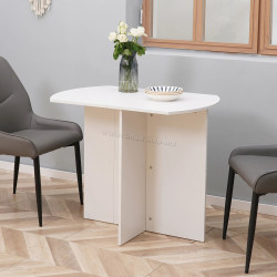 Masa pliabila Homcom 835-650WT (White)