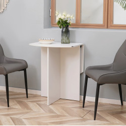 Masa pliabila Homcom 835-650WT (White) Thumb