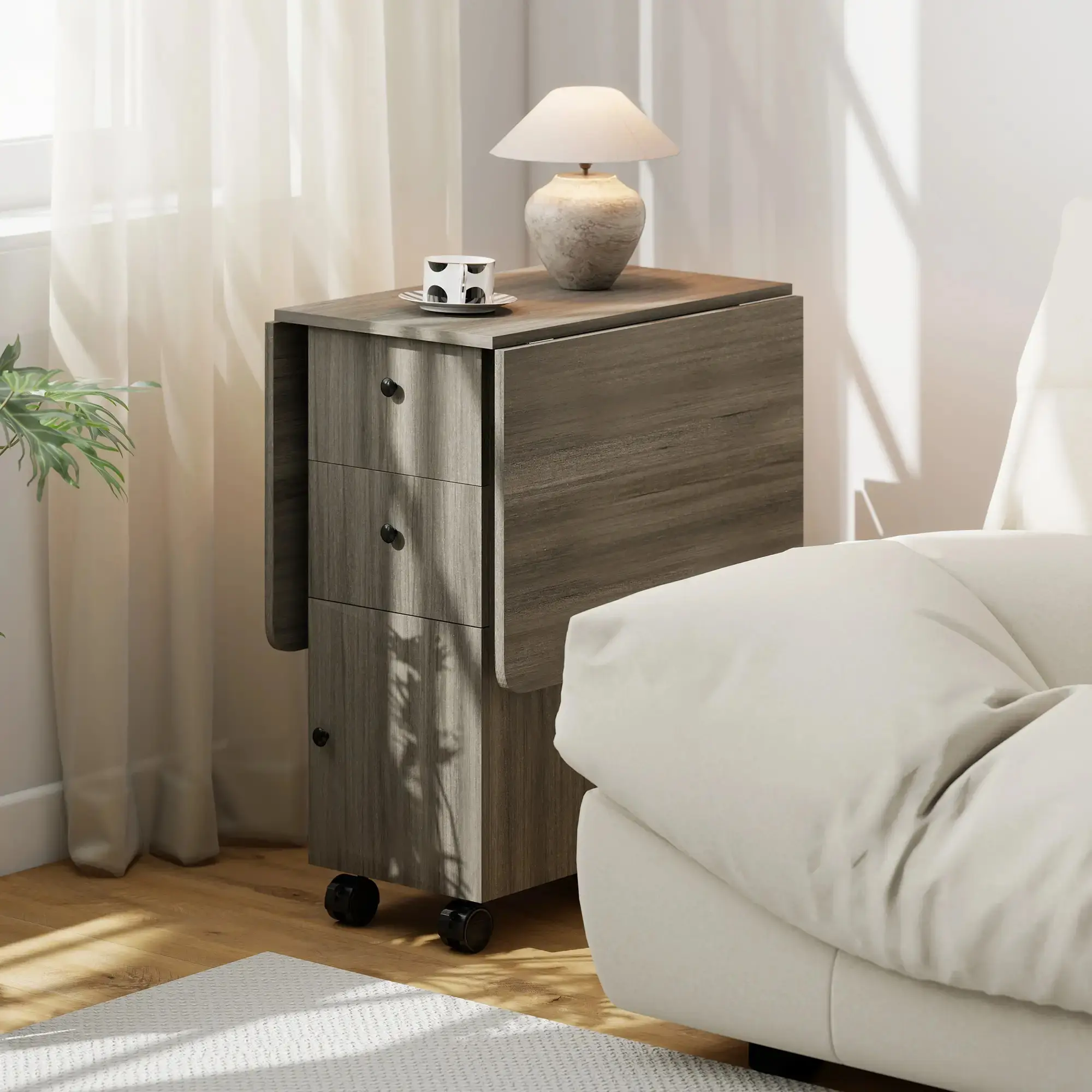 Стол складной Homcom 835-679GY (Grey) - 8